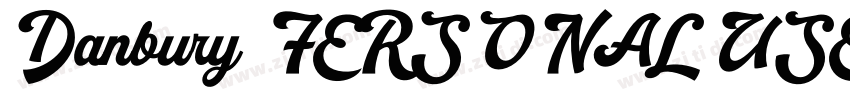 Danbury FERSONAL USE字体转换